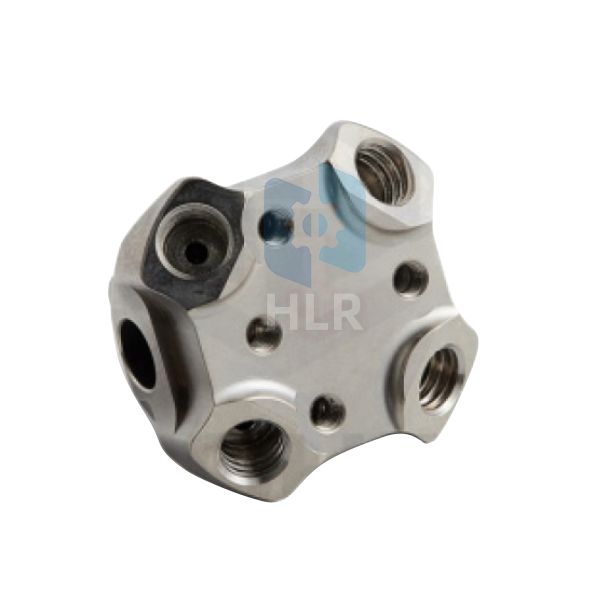 5 Axis CNC Precision Milling Komplek Aluminium Alloy Parts